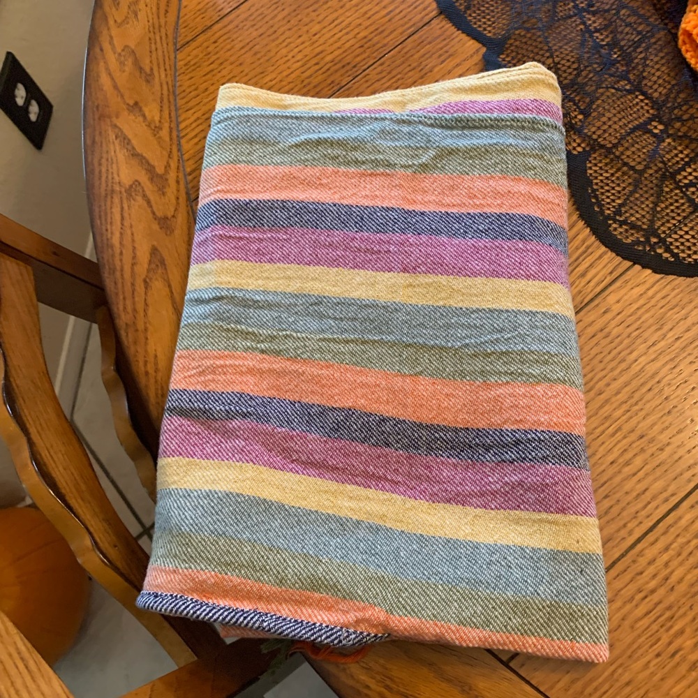 Multi-Colored Shawl/Wrap/Cape - Picture 10 of 10